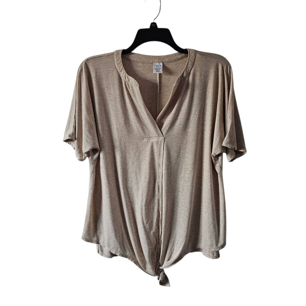 Time And Tru Maternity Beige Top Women's Medium (8-10)